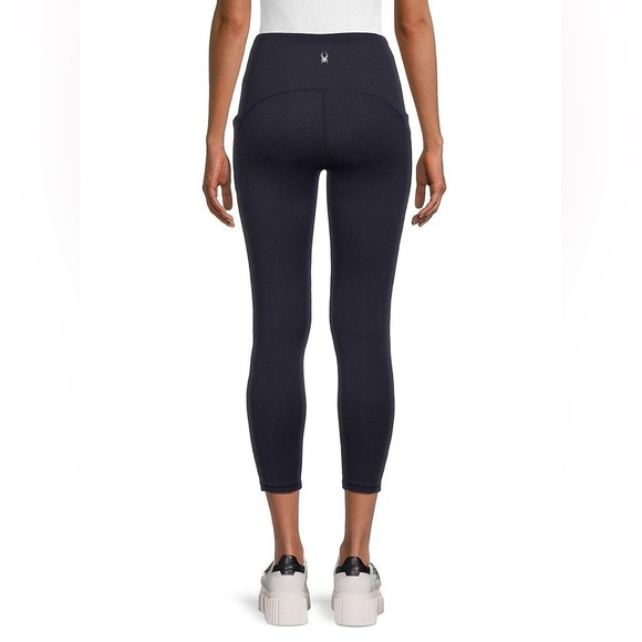 Spyder Tech Flex Pocket Ankle Leggings Black M Medium - Picture 2 of 11